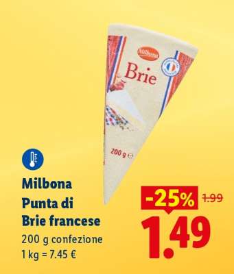 Milbona Punta di Brie francese