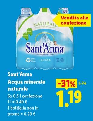 Sant'Anna Acqua Minerale Naturale