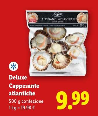 Deluxe Cappesante atlantiche