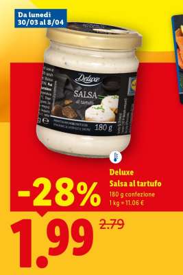 Deluxe Salsa al tartufo
