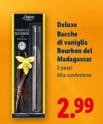 Deluxe Bacche di vaniglia Bourbon del Madagascar