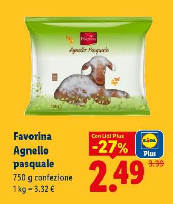 Favorina Agnello pasquale
