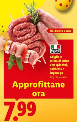 Grigliata mista di suino