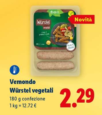 Vemondo Würstel vegetali