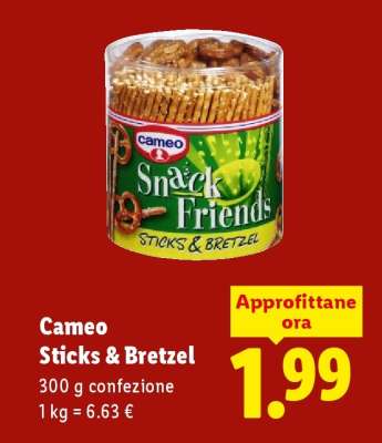 Cameo Sticks & Bretzel