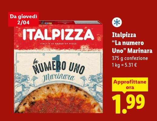 Italpizza La Numero Uno Marinara