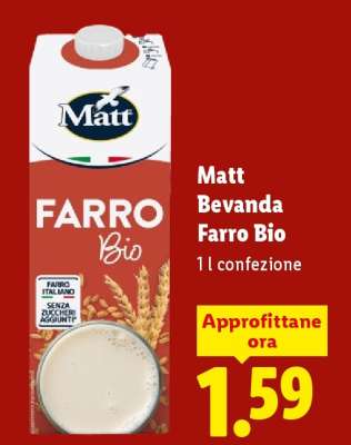 Matt Bevanda Farro Bio