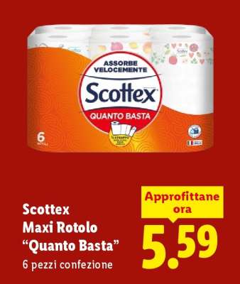 Scottex Maxi Rotolo "Quanto Basta"