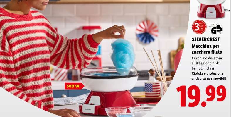 SILVERCREST Macchina per zucchero filato