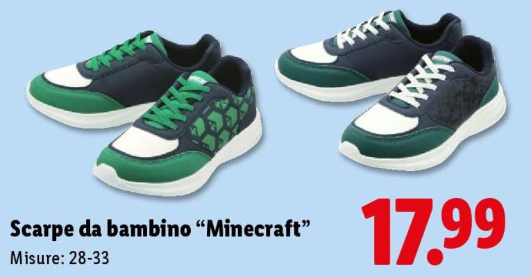 Scarpe da bambino “Minecraft”