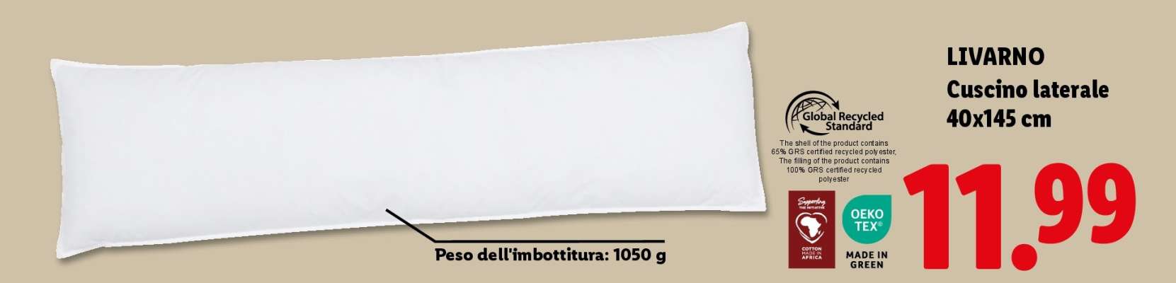 LIVARNO Cuscino laterale