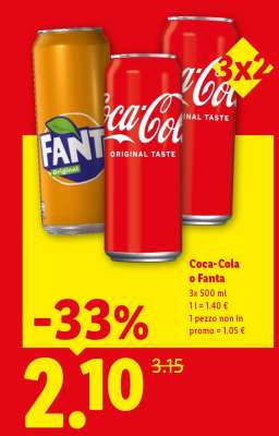 COCA COLA O FANTA
