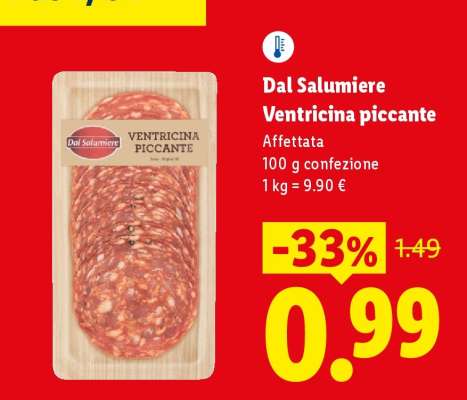 Dal Salumiere Ventricina piccante
