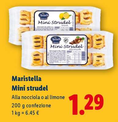 Maristella Mini strudel