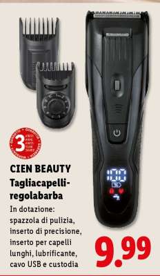 Cien BEAUTY Tagliacapelli-regolabarba
