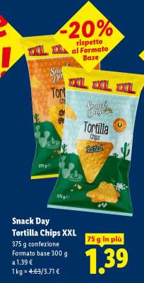 Snack Day Tortilla Chips XXL