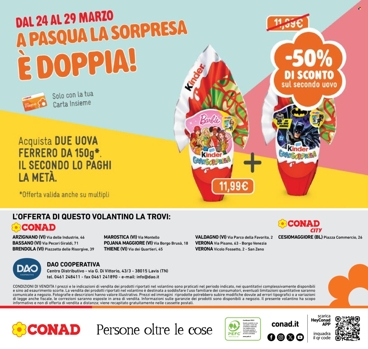Volantino Conad - 24/3/2026 - 6/4/2026. Pagina 28