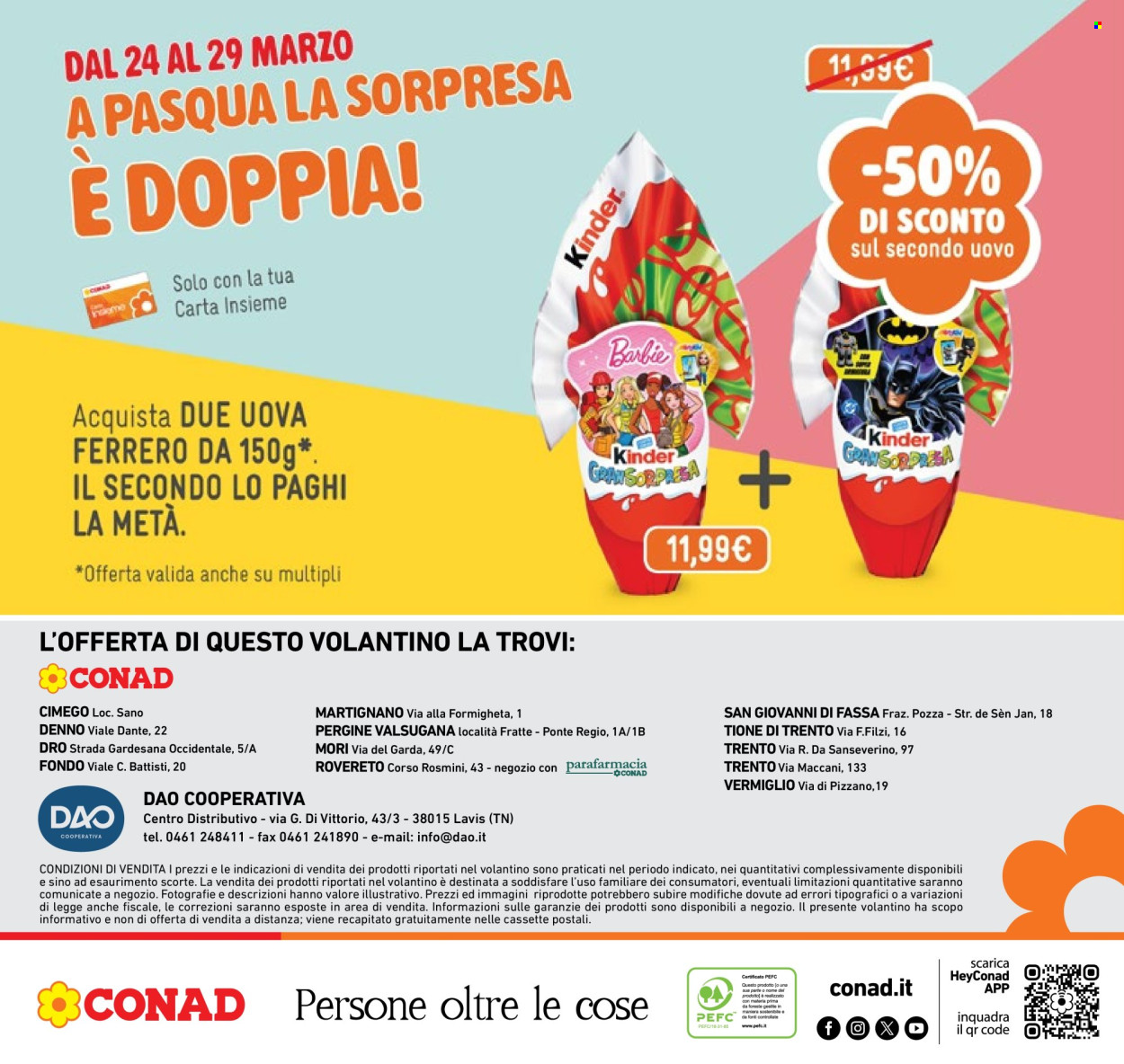 Volantino Conad - 24/3/2026 - 6/4/2026. Pagina 28