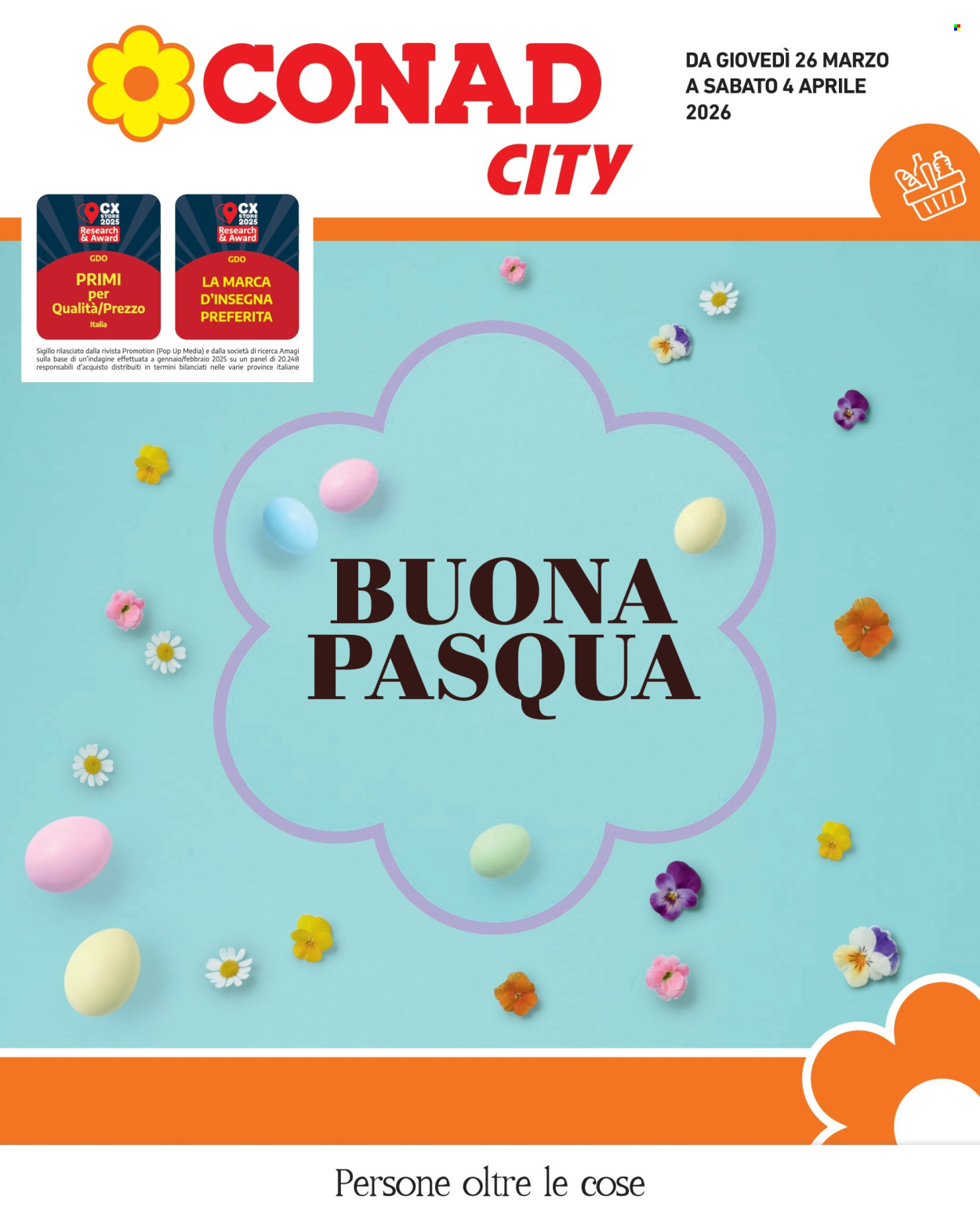Volantino Conad - 26/3/2026 - 4/4/2026. Pagina 1