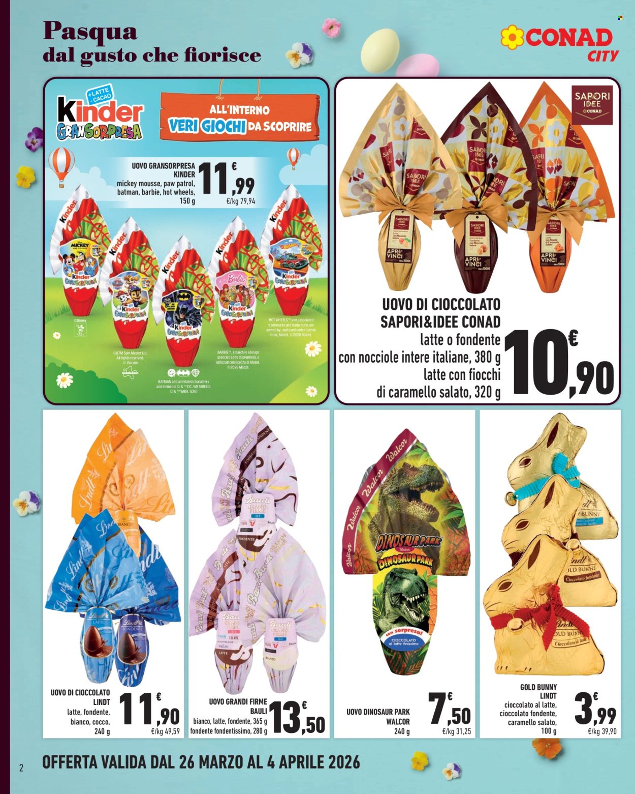 Volantino Conad - 26/3/2026 - 4/4/2026. Pagina 2