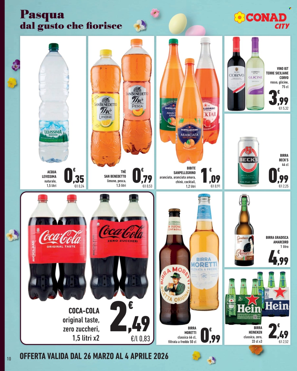 Volantino Conad - 26/3/2026 - 4/4/2026. Pagina 10