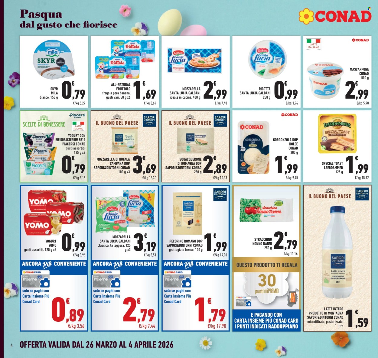 Volantino Conad - 26/3/2026 - 4/4/2026. Pagina 6