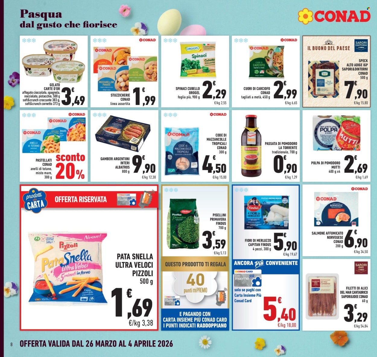 Volantino Conad - 26/3/2026 - 4/4/2026. Pagina 8