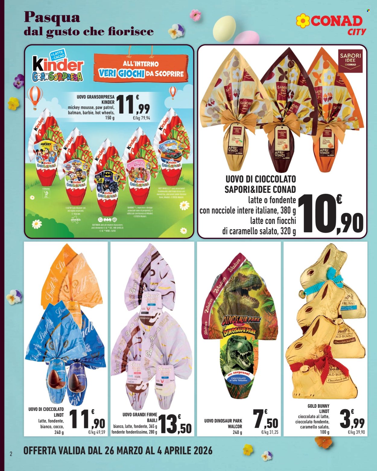 Volantino Conad City - 26/3/2026 - 4/4/2026. Pagina 2