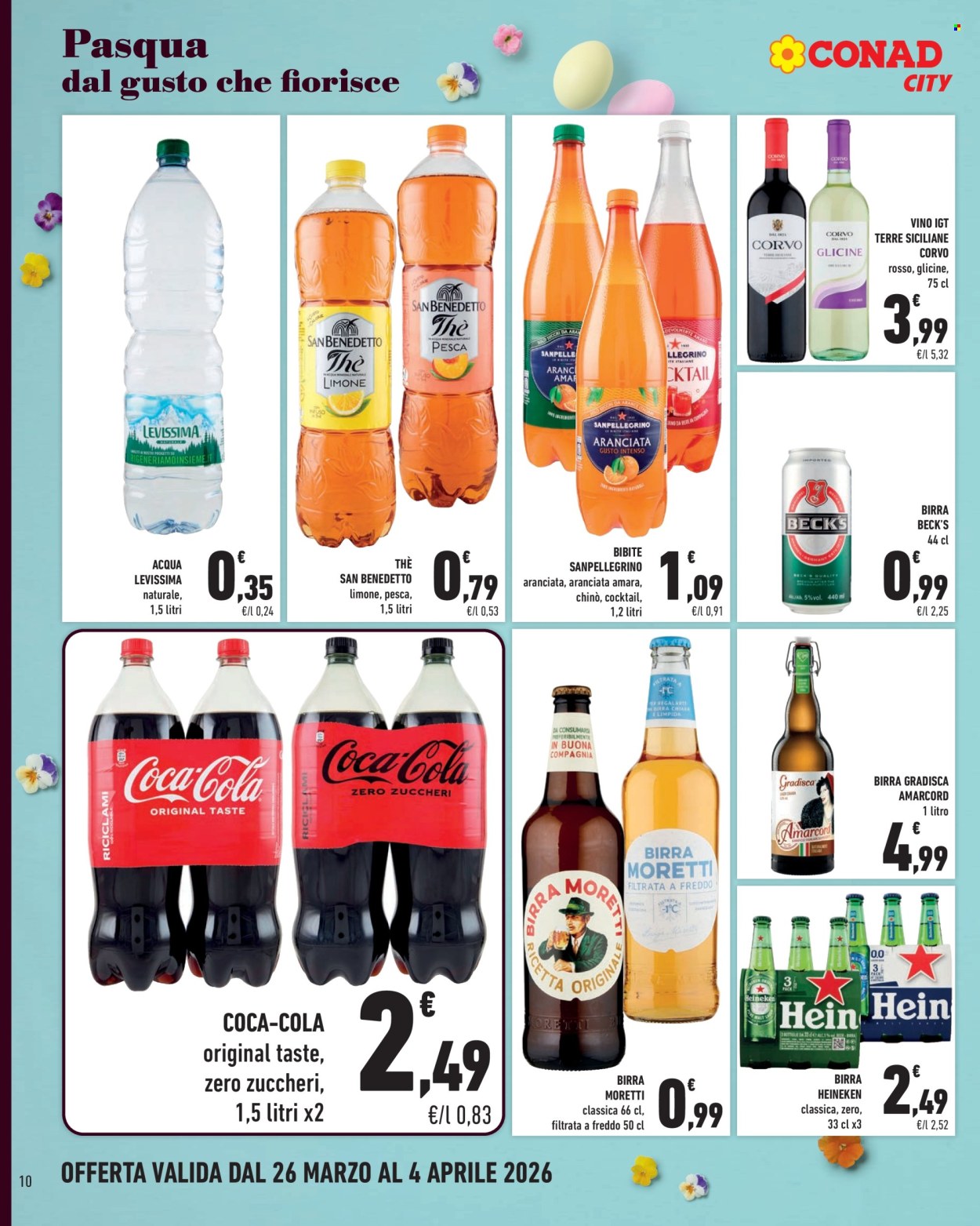 Volantino Conad City - 26/3/2026 - 4/4/2026. Pagina 10