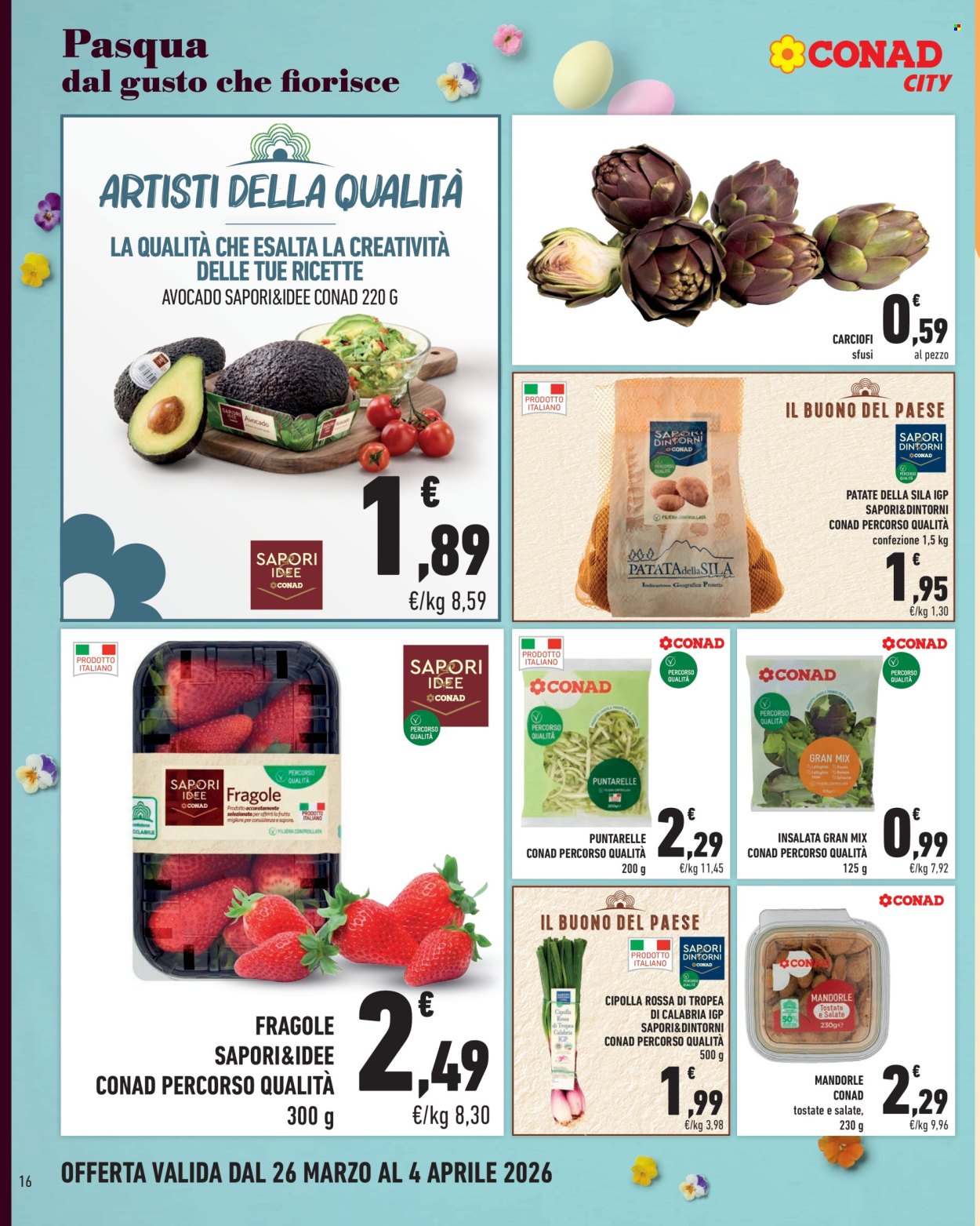 Volantino Conad City - 26/3/2026 - 4/4/2026. Pagina 16