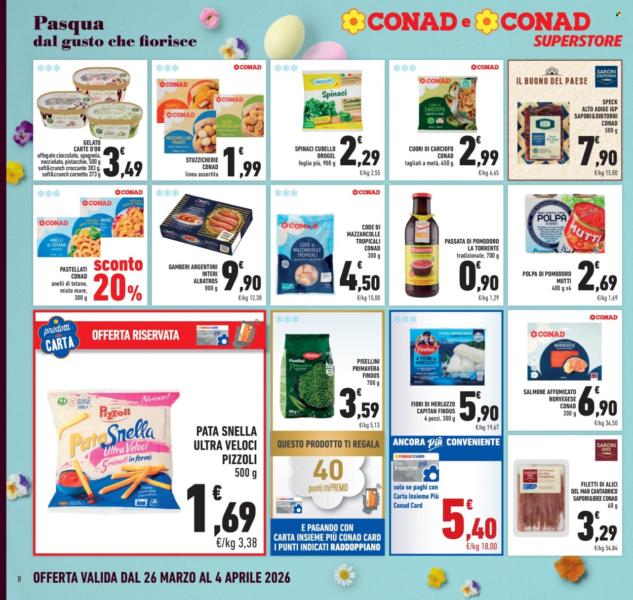 Volantino Conad Superstore - 26/3/2026 - 4/4/2026. Pagina 8