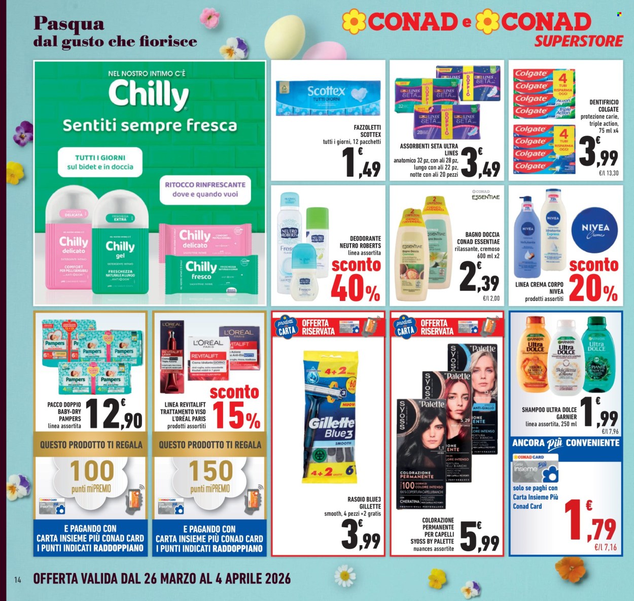 Volantino Conad Superstore - 26/3/2026 - 4/4/2026. Pagina 14