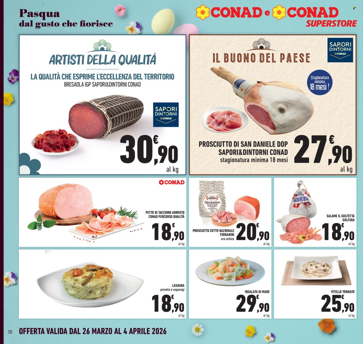 Volantino Conad Superstore - 26/3/2026 - 4/4/2026. Pagina 20