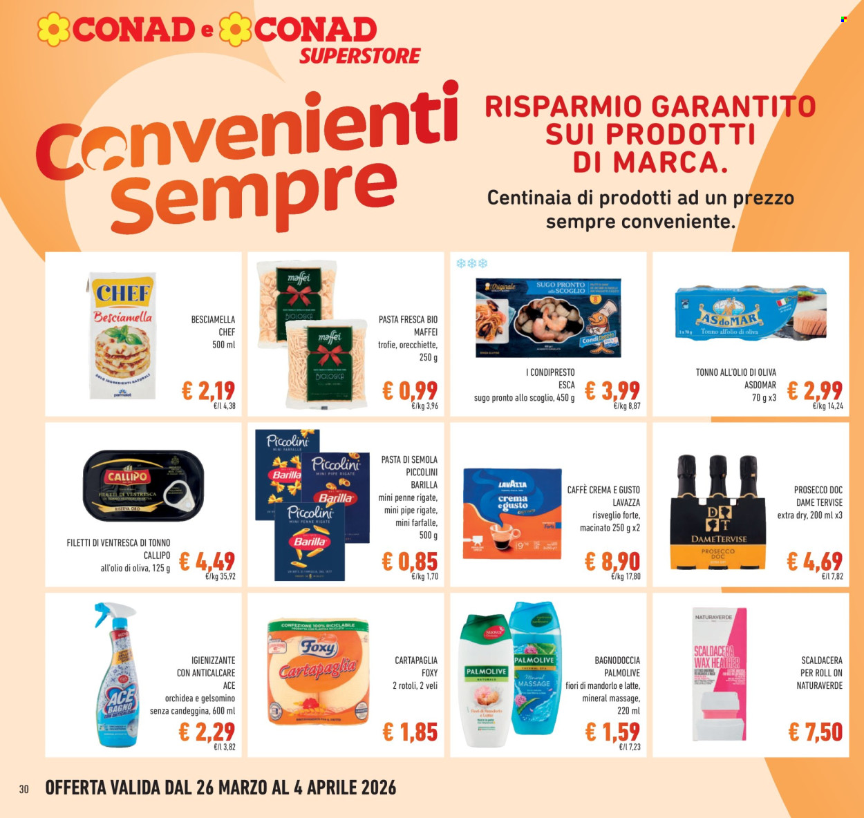 Volantino Conad Superstore - 26/3/2026 - 4/4/2026. Pagina 30