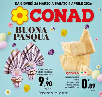 Volantino Conad - 26/3/2026 - 4/4/2026.