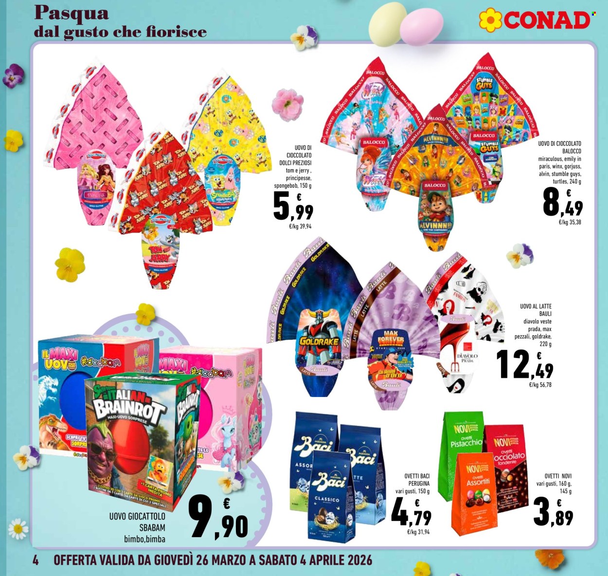 Volantino Conad - 26/3/2026 - 4/4/2026. Pagina 4