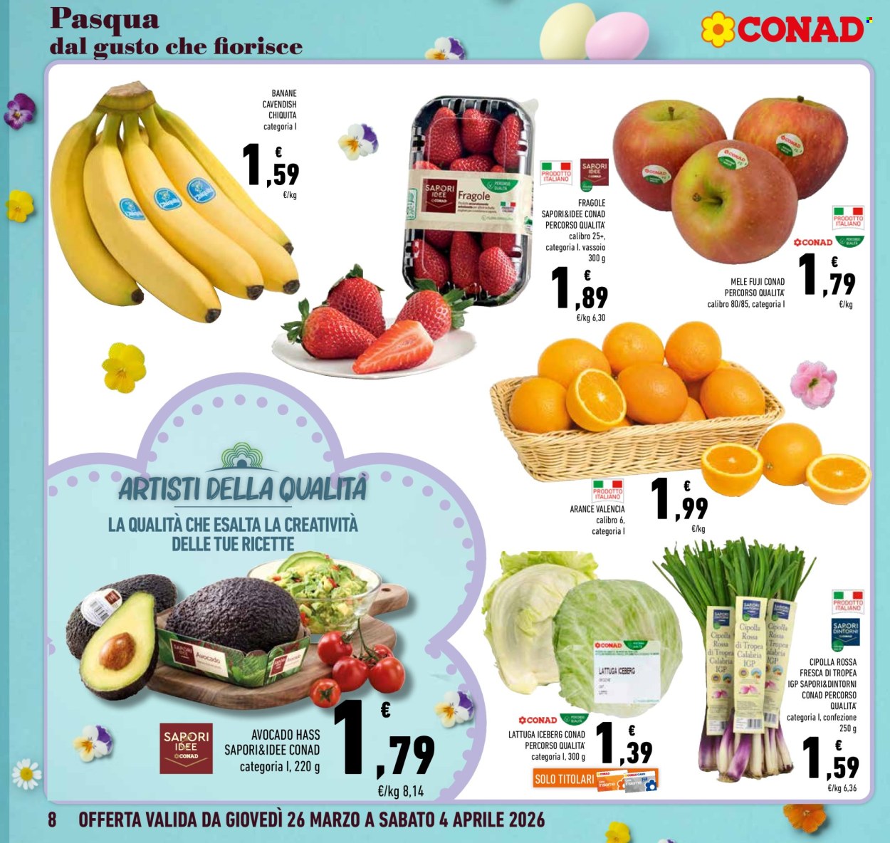 Volantino Conad - 26/3/2026 - 4/4/2026. Pagina 8