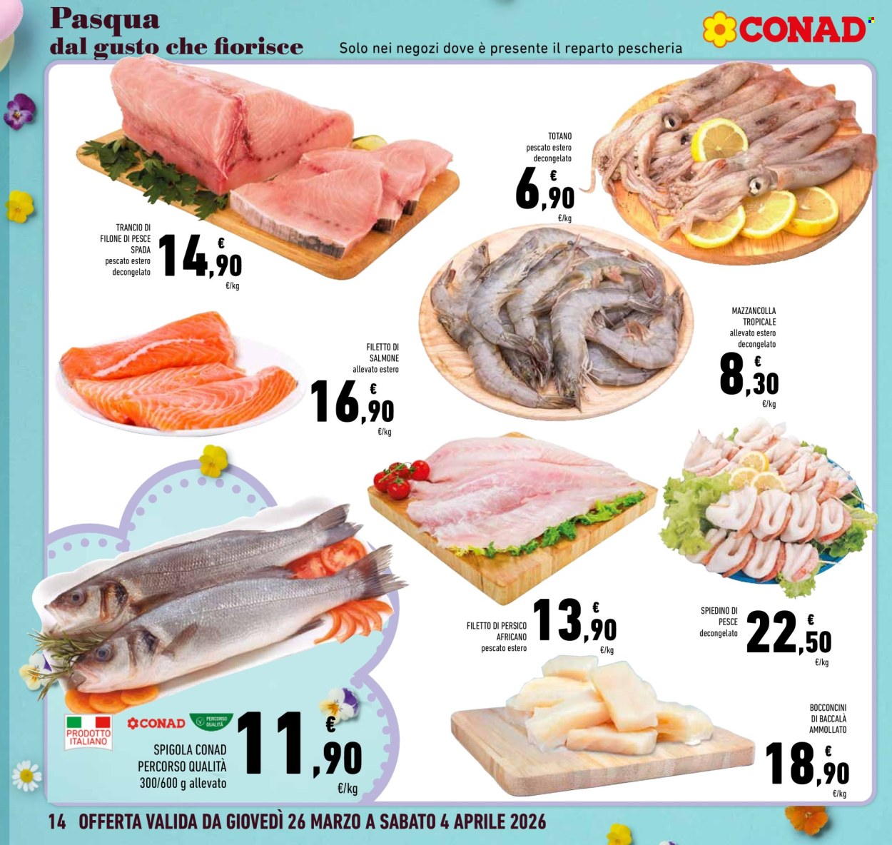 Volantino Conad - 26/3/2026 - 4/4/2026. Pagina 14