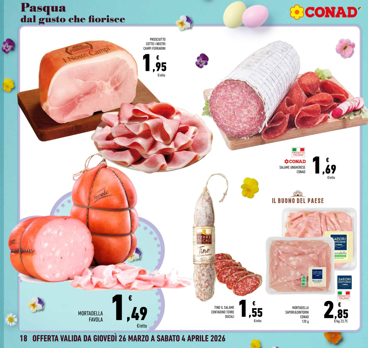 Volantino Conad - 26/3/2026 - 4/4/2026. Pagina 18