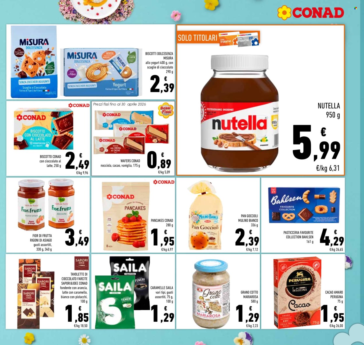 Volantino Conad - 26/3/2026 - 4/4/2026. Pagina 27