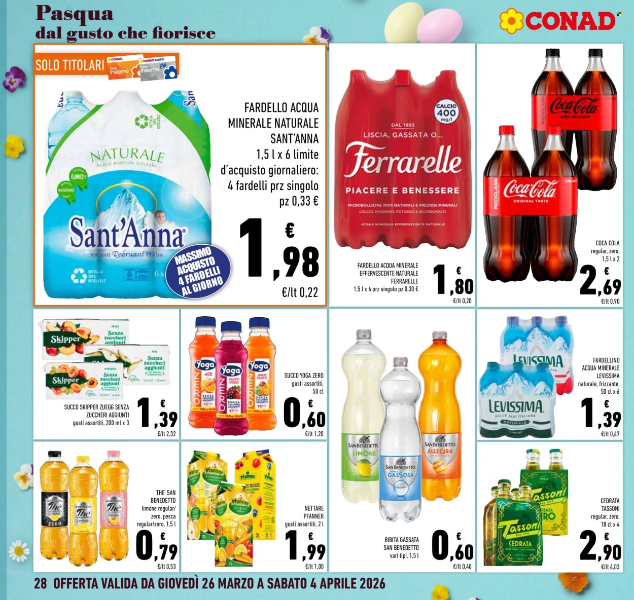 Volantino Conad - 26/3/2026 - 4/4/2026. Pagina 28
