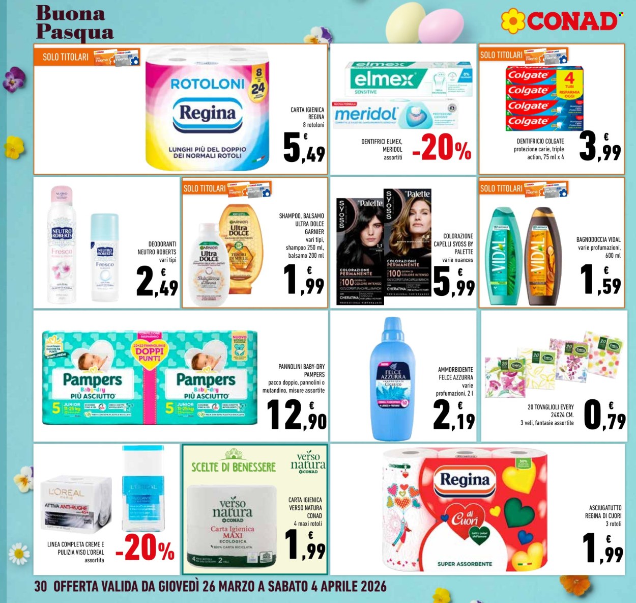 Volantino Conad - 26/3/2026 - 4/4/2026. Pagina 30