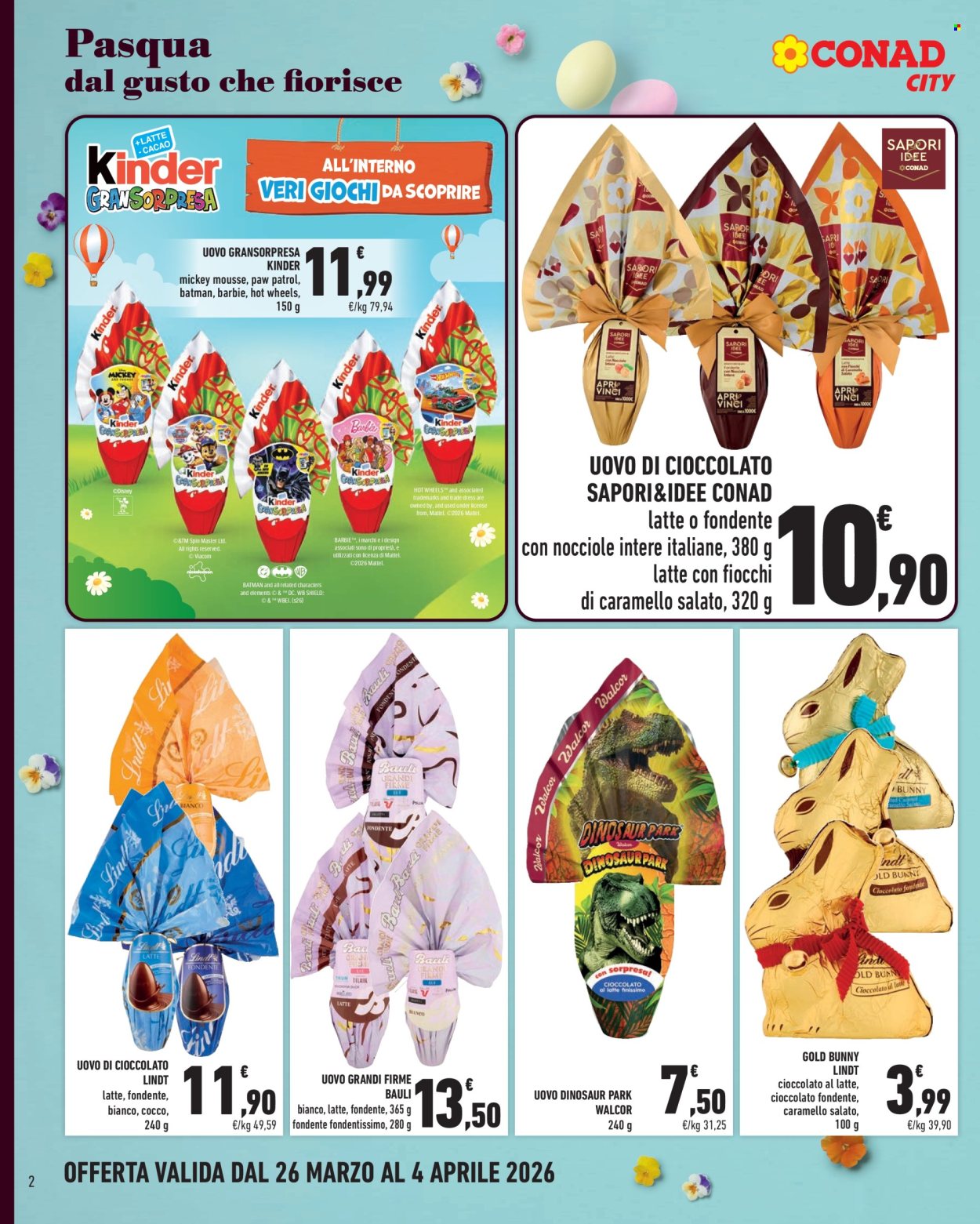 Volantino Conad City - 26/3/2026 - 4/4/2026. Pagina 2