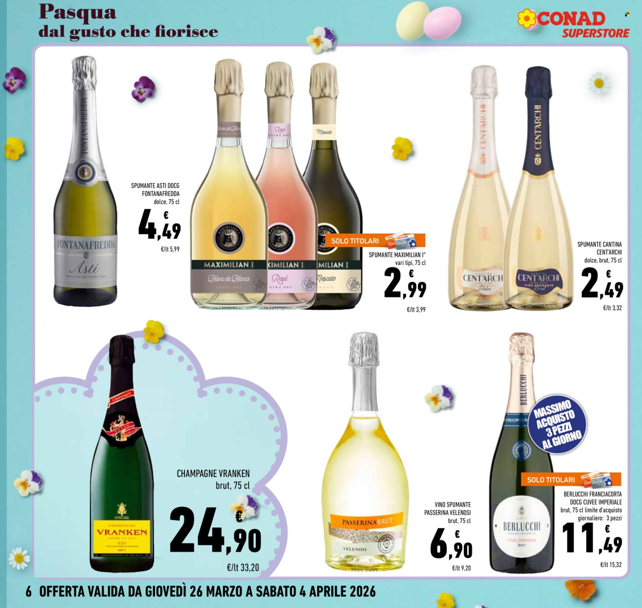 Volantino Conad Superstore - 26/3/2026 - 4/4/2026. Pagina 6