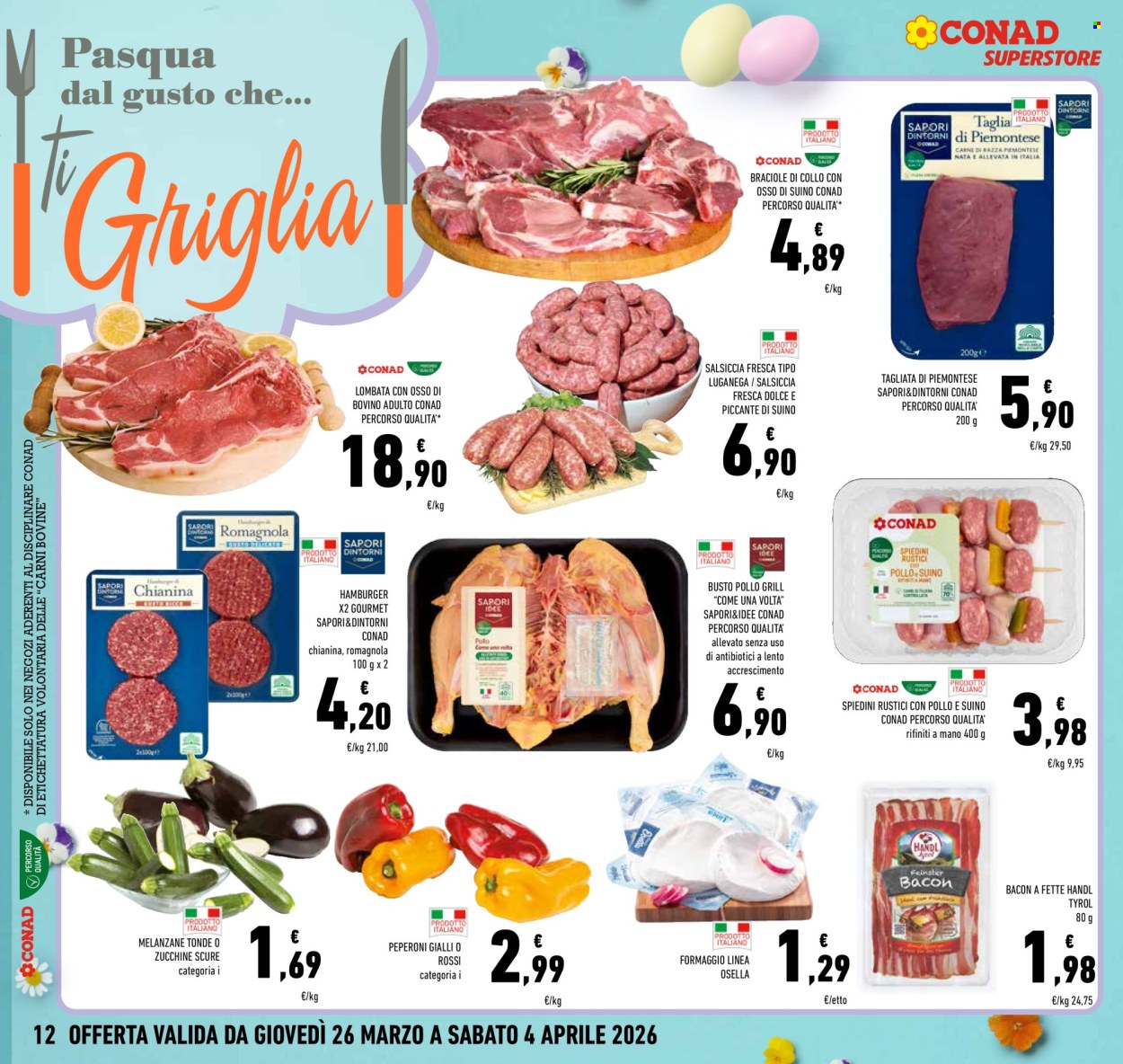 Volantino Conad Superstore - 26/3/2026 - 4/4/2026. Pagina 12