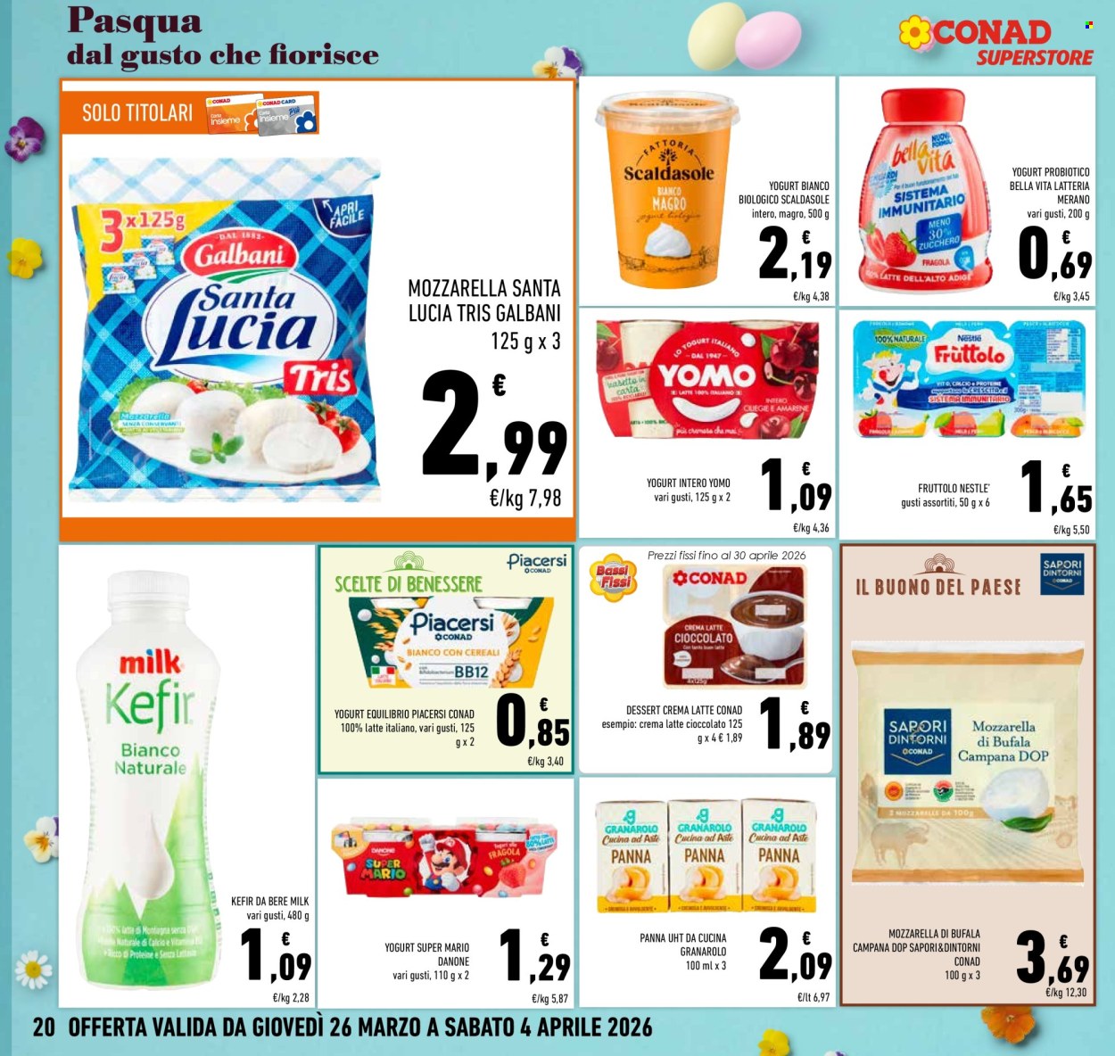 Volantino Conad Superstore - 26/3/2026 - 4/4/2026. Pagina 20