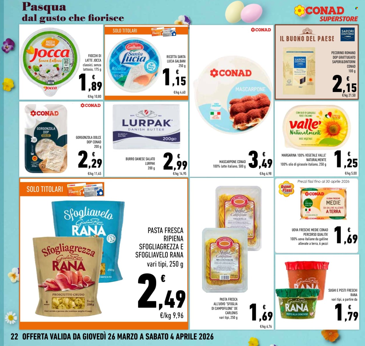 Volantino Conad Superstore - 26/3/2026 - 4/4/2026. Pagina 22