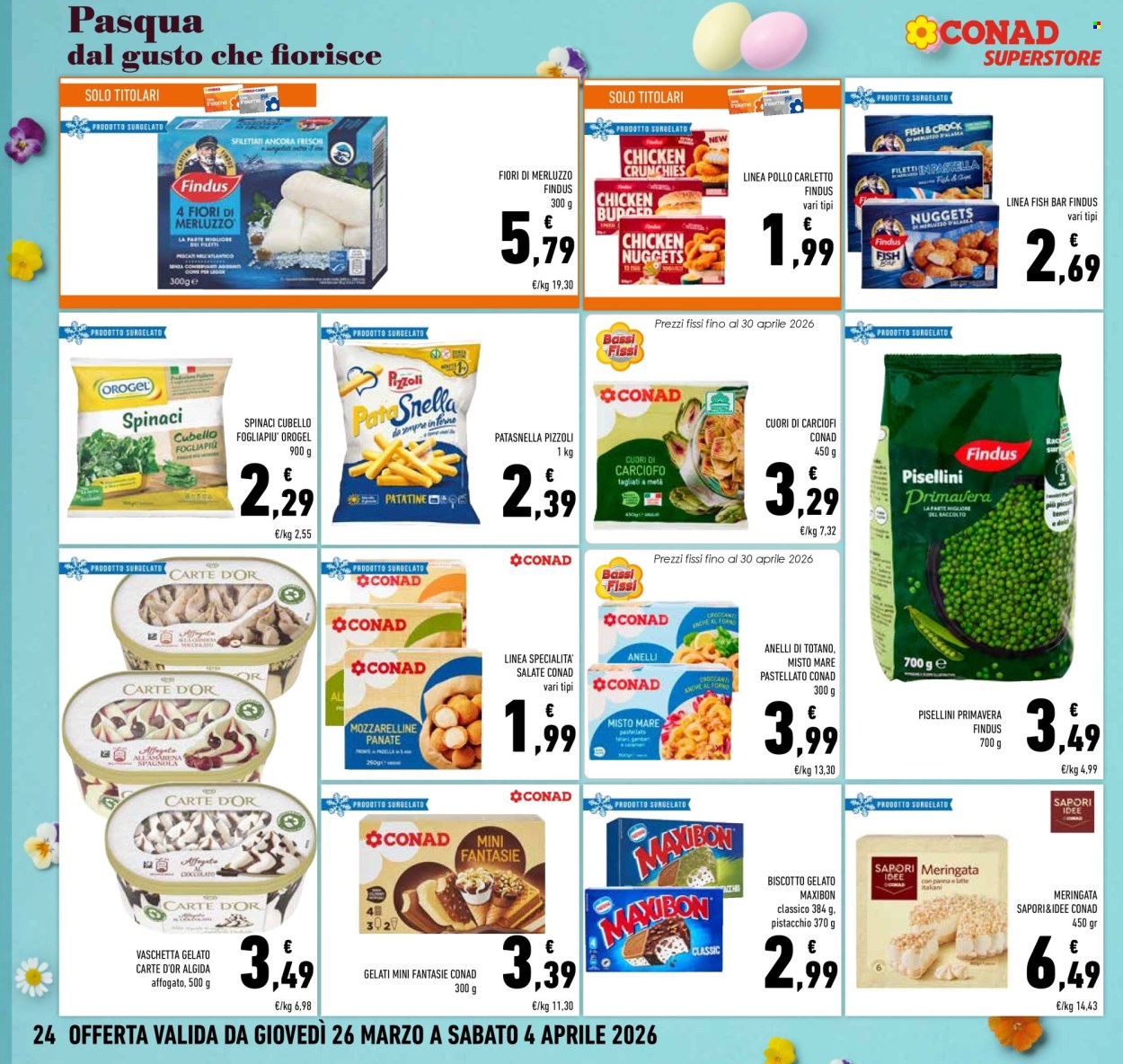 Volantino Conad Superstore - 26/3/2026 - 4/4/2026. Pagina 24