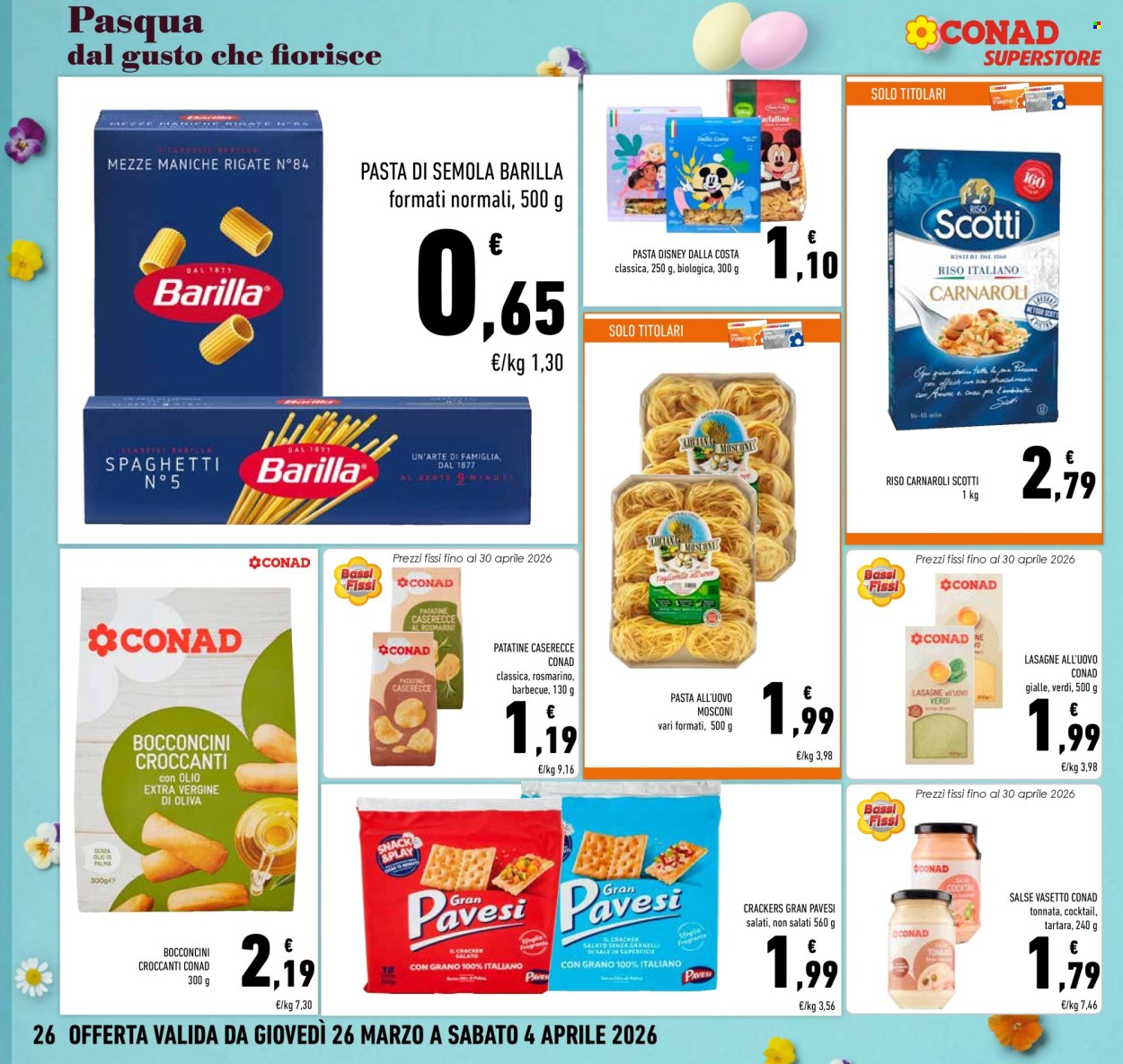 Volantino Conad Superstore - 26/3/2026 - 4/4/2026. Pagina 26