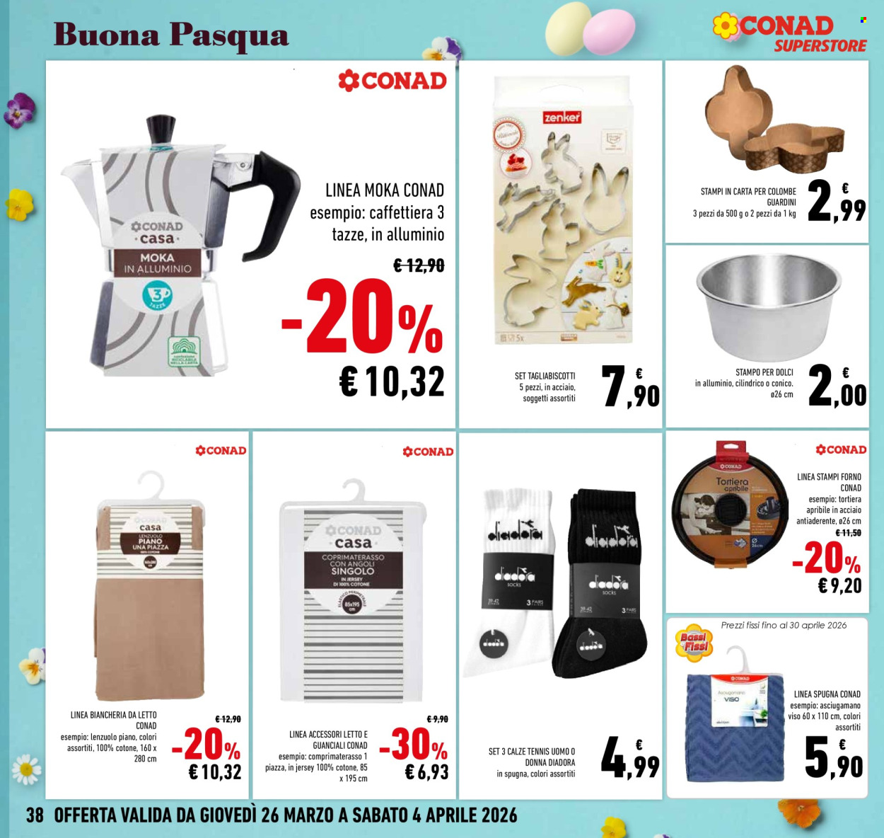 Volantino Conad Superstore - 26/3/2026 - 4/4/2026. Pagina 38